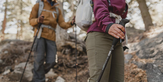 How to use trekking poles