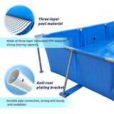 above ground swimming pool material