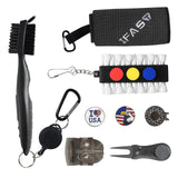 IFAST Golf Towel Brush Tool Kit
