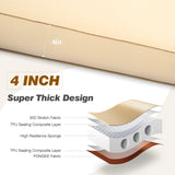 4 inch self inflating sleeping pad