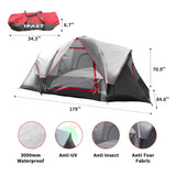 6 person tents specification
