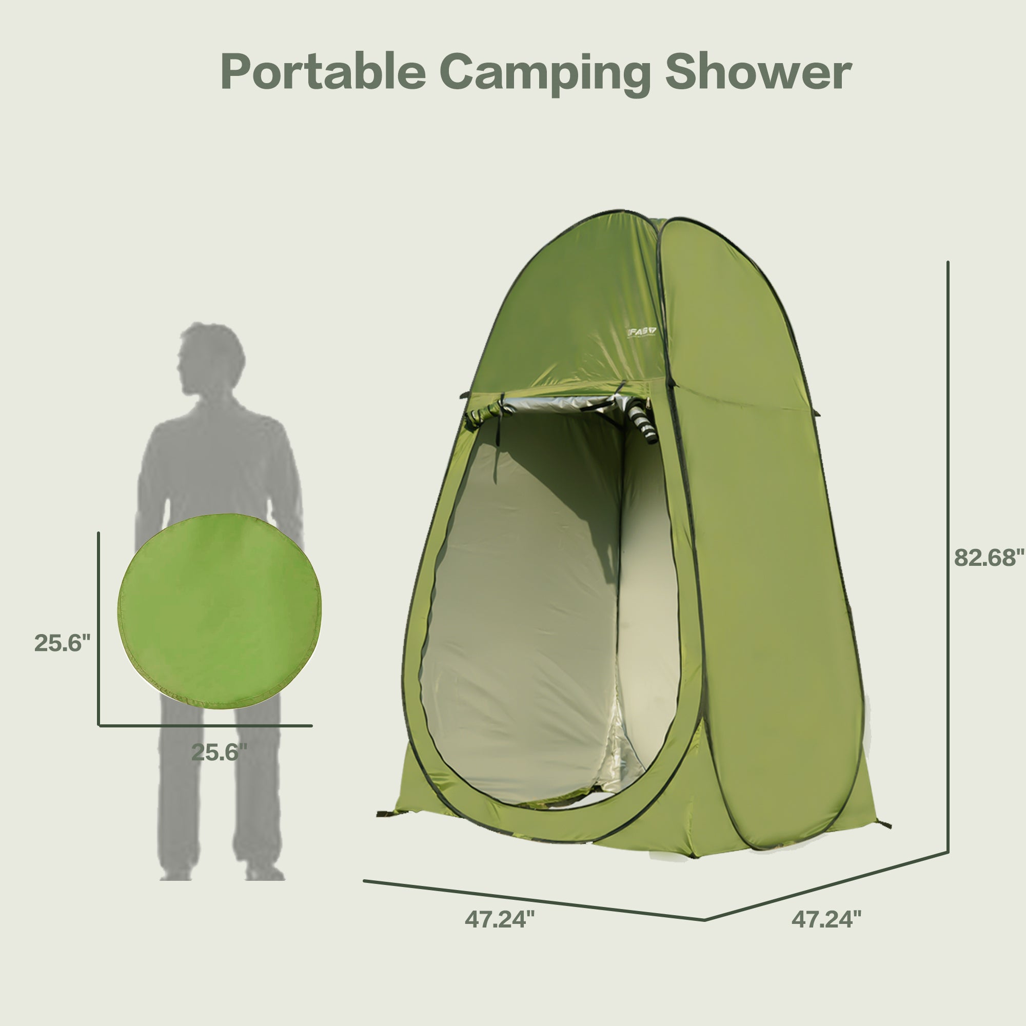 IFAST Instant Pop Up Privacy Tents for Beach Fishing Hiking