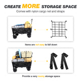 pull cart wagon with more storage space
